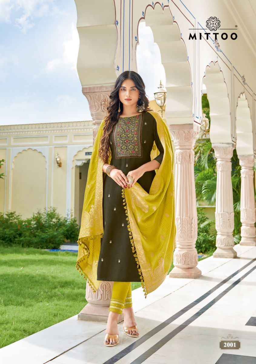 Mittoo Simayaa Viscose Kurti Combo 6 pcs Catalogue