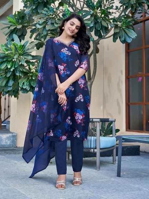 Parra Studio Megha Organza Kurti Combo 6 pcs Catalogue