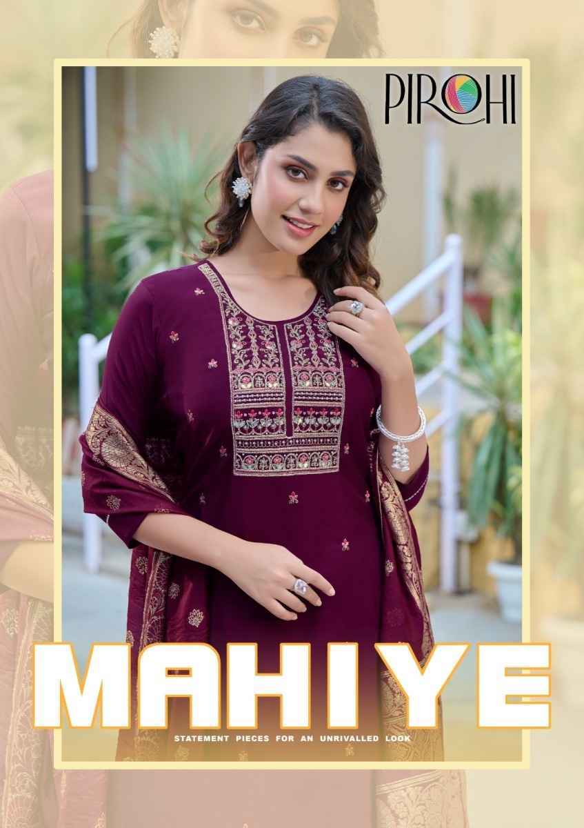 Pirohi Mahiye Viscose Kurti Combo 4 pcs Catalogue