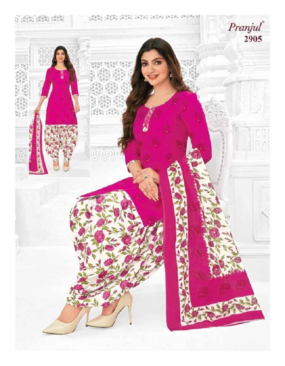 Pranjul Priyanshi Vol 29 Cotton Dress 36 pcs Catalogue