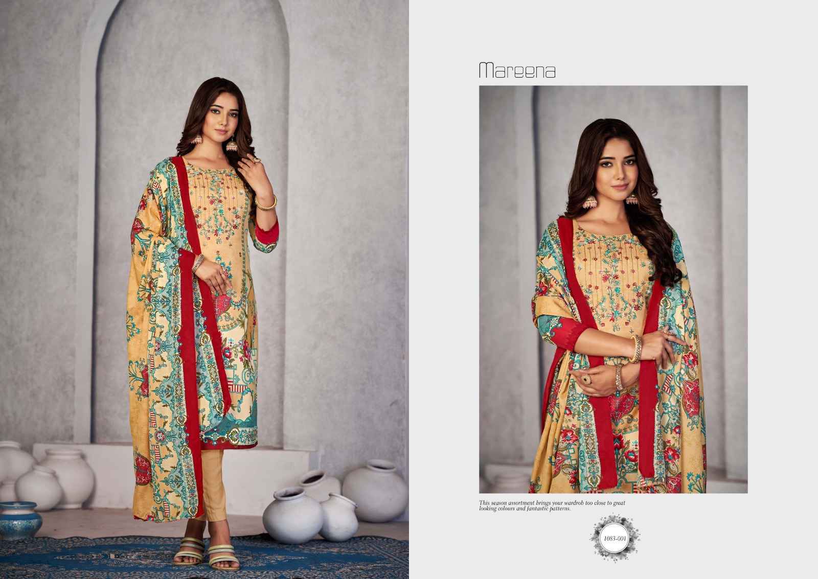 Romani Mareena Vol 17 Soft Cotton Dress Material 10 pcs Catalogue