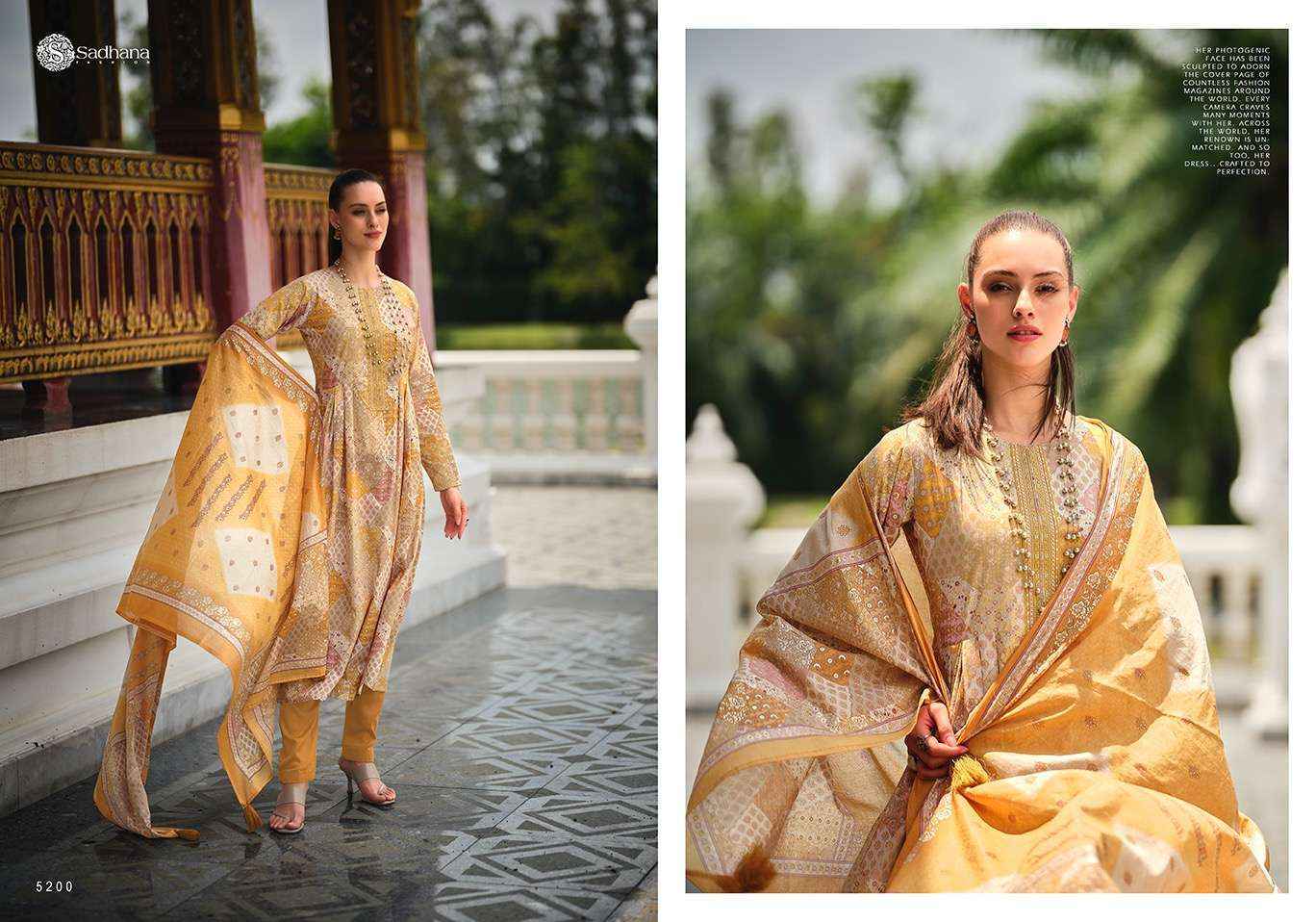 Sadhana Fashion Mehraam Lawn Cotton Dress Material 10 pcs Catalogue