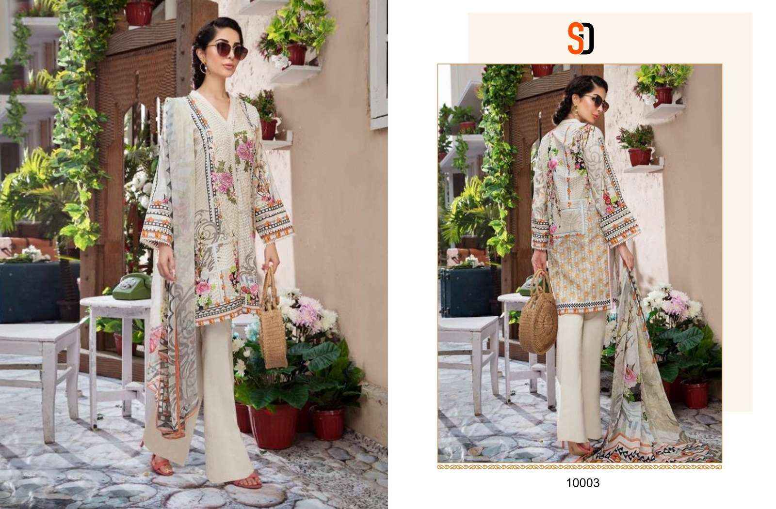 Sharaddha Designer Firdous Vol 10 Lawn Cotton Dress Material 3 pcs Catalogue