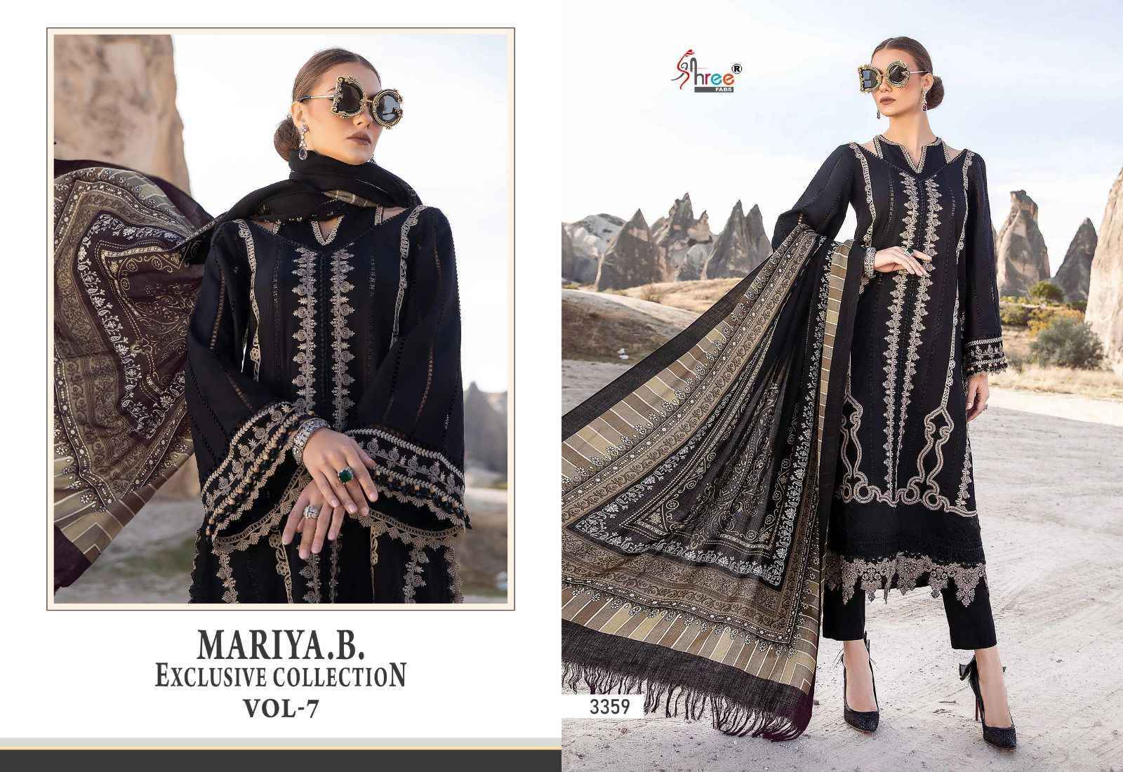 Shree Fabs Mariya B Vol 7 Rayon Cotton Dress Material 5 pcs Catalogue