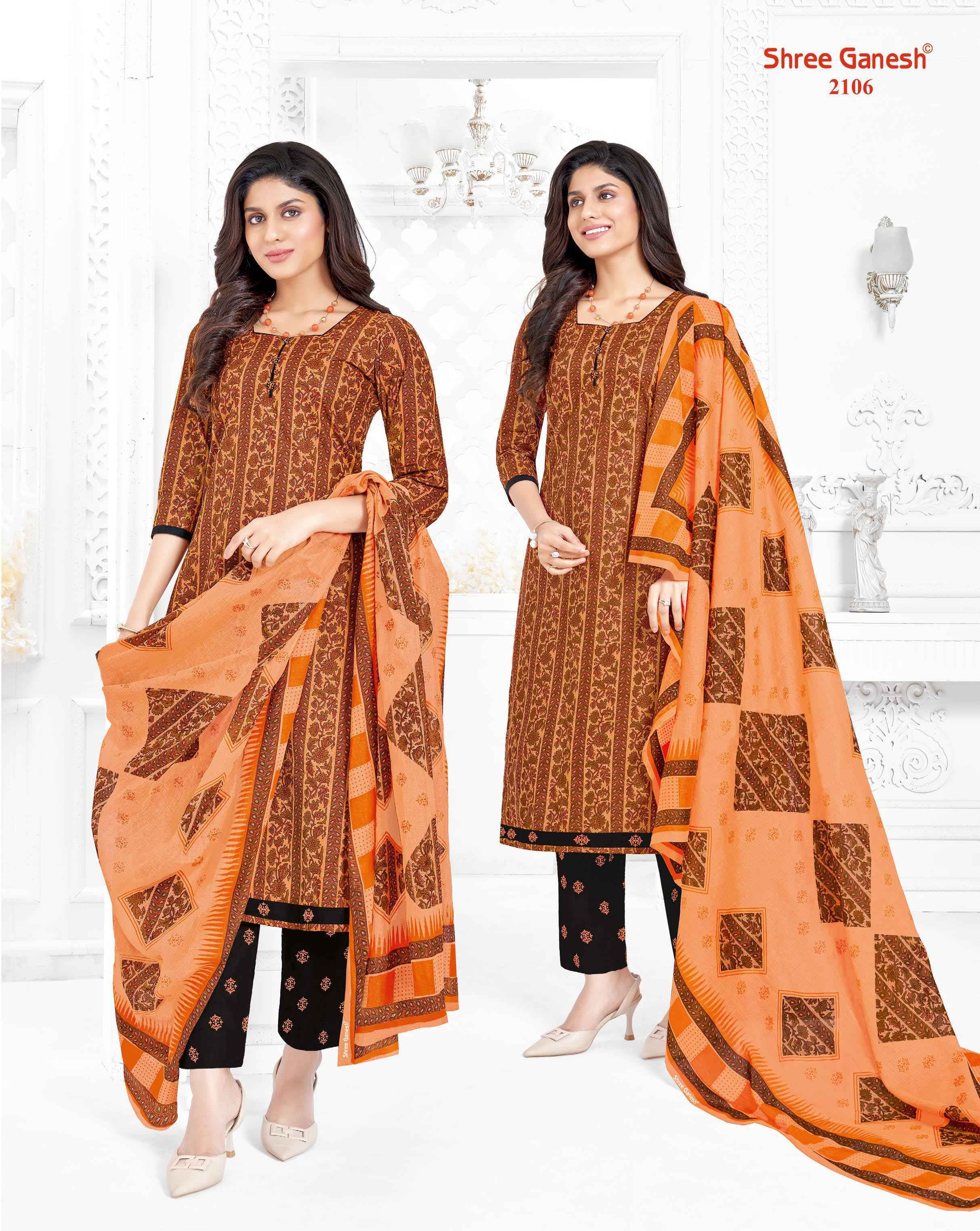 Shree Ganesh Samaiyra Vol 11 Cotton Dress Material 20 pcs Catalogue