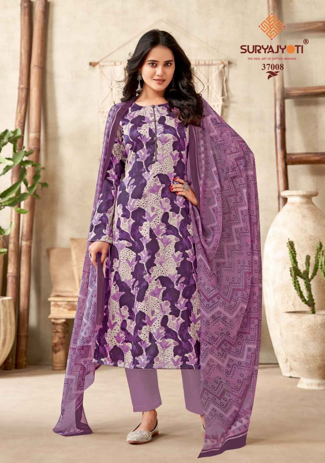 Suryajyoti Naishaa Vol 37 Jam Satin Dress Material 10 pcs Catalogue