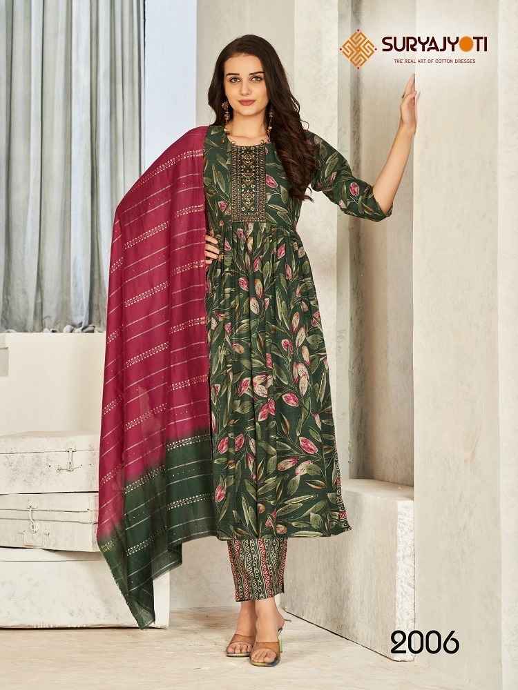 Suryajyoti Padmavati Vol 2 Readymade Rayon Dress 10 pcs Catalogue