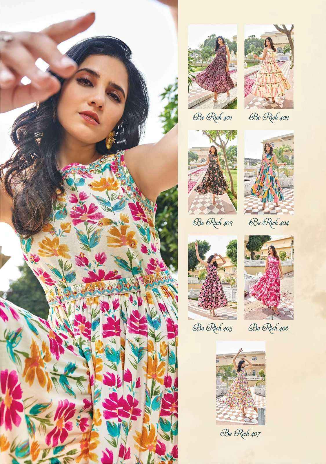 Swish Be Rich Vol 4 Cotton Kurti 7 pcs Catalogue