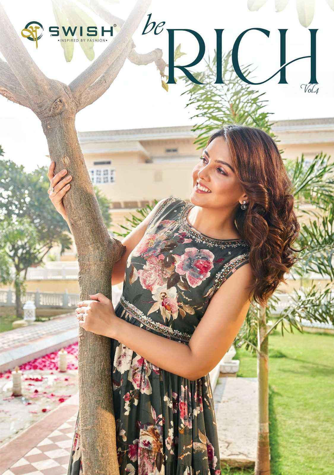 Swish Be Rich Vol 4 Cotton Kurti 7 pcs Catalogue