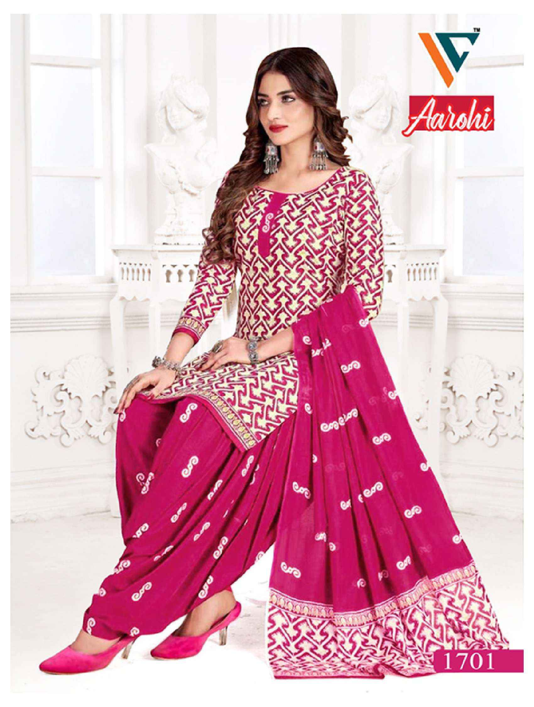 Vandana Creation Aarohi Vol 17 Cotton Dress Material 12 pcs Catalogue