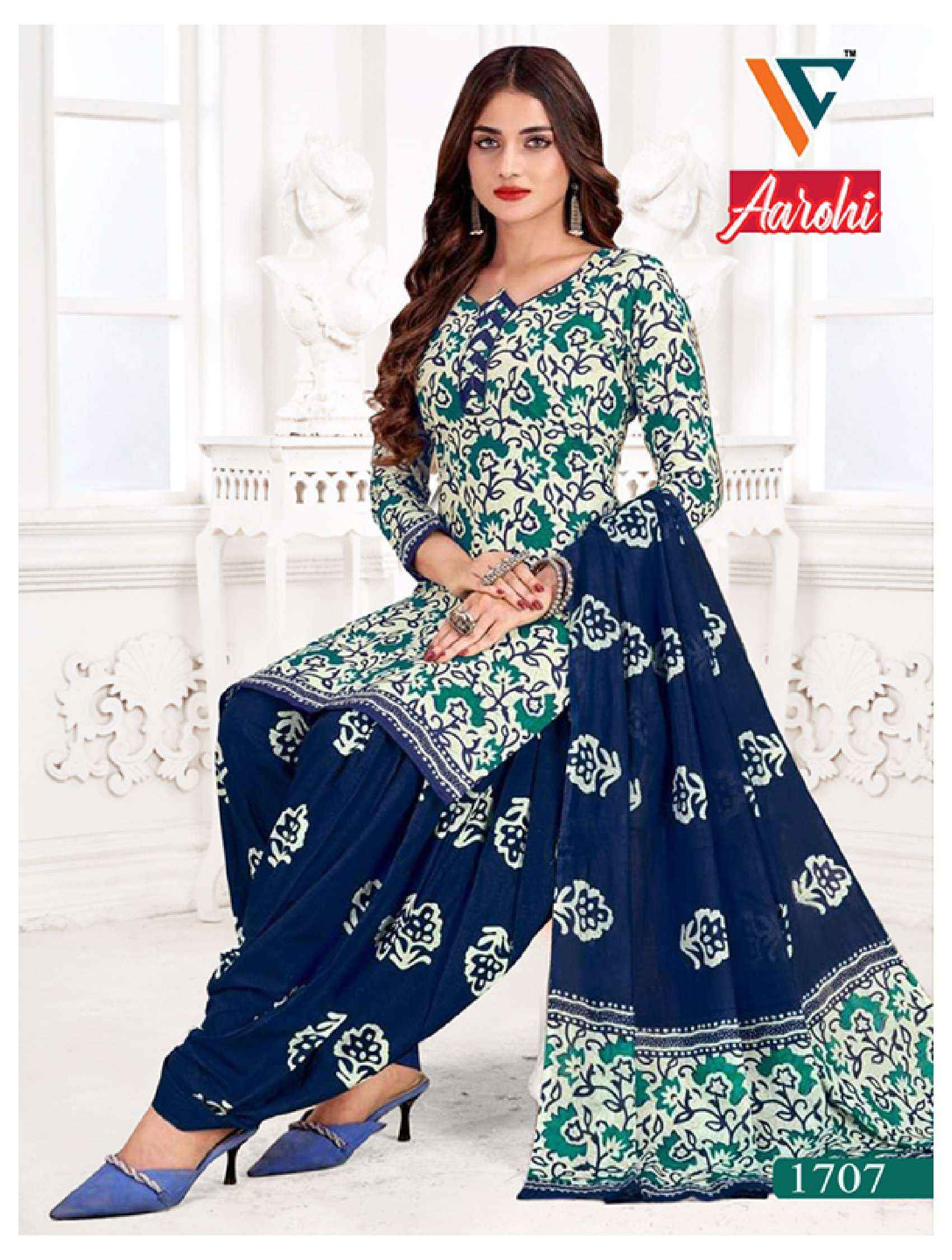 Vandana Creation Aarohi Vol 17 Cotton Dress Material 12 pcs Catalogue