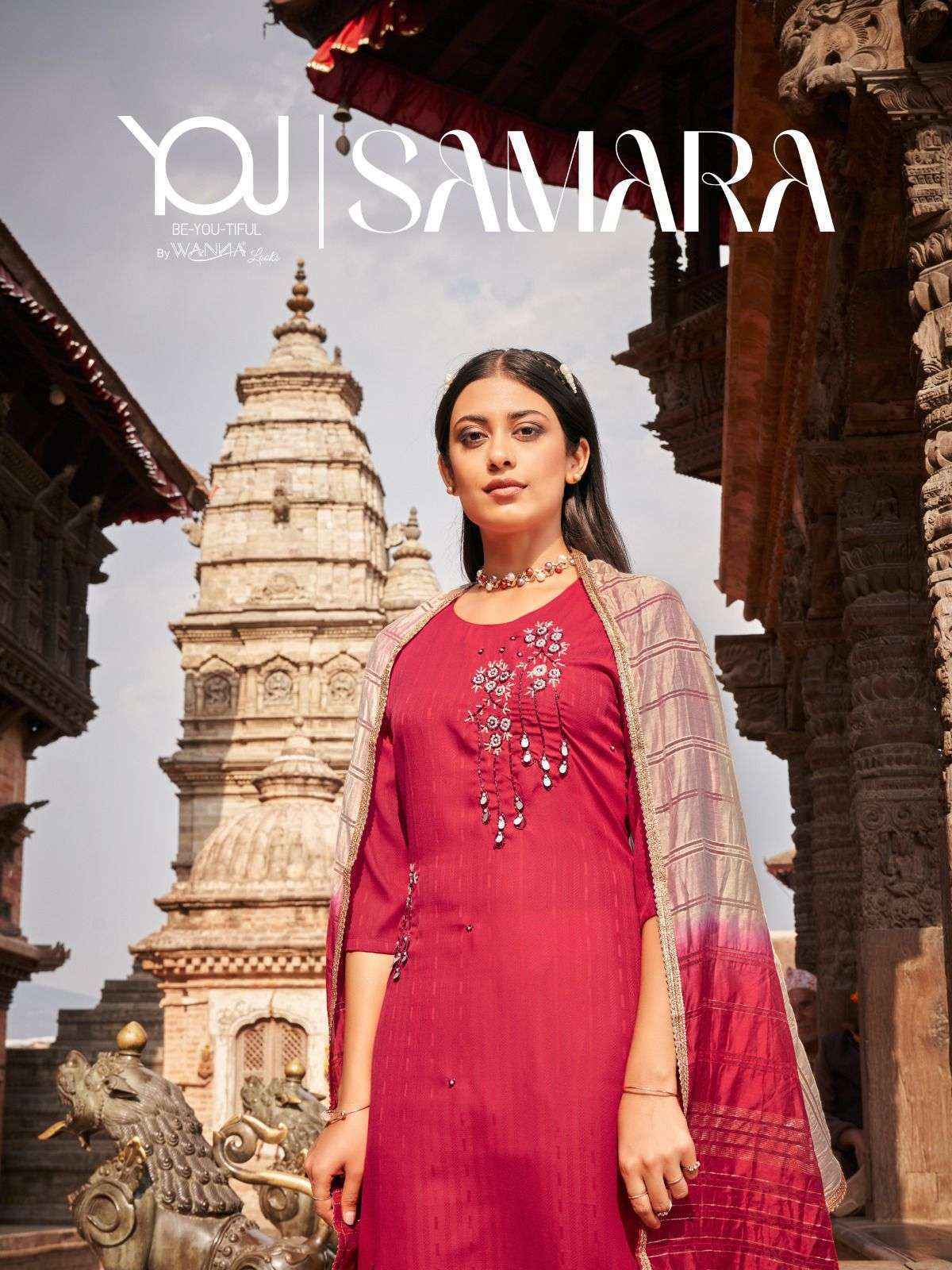 Wanna Samara Viscose Kurti Combo 6 pcs Catalogue