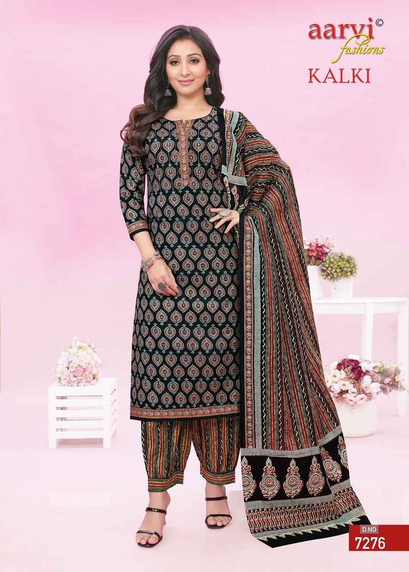 Aarvi Kalki Vol-2 Pure Cotton Readymade Suit (08 Pc Catalouge)