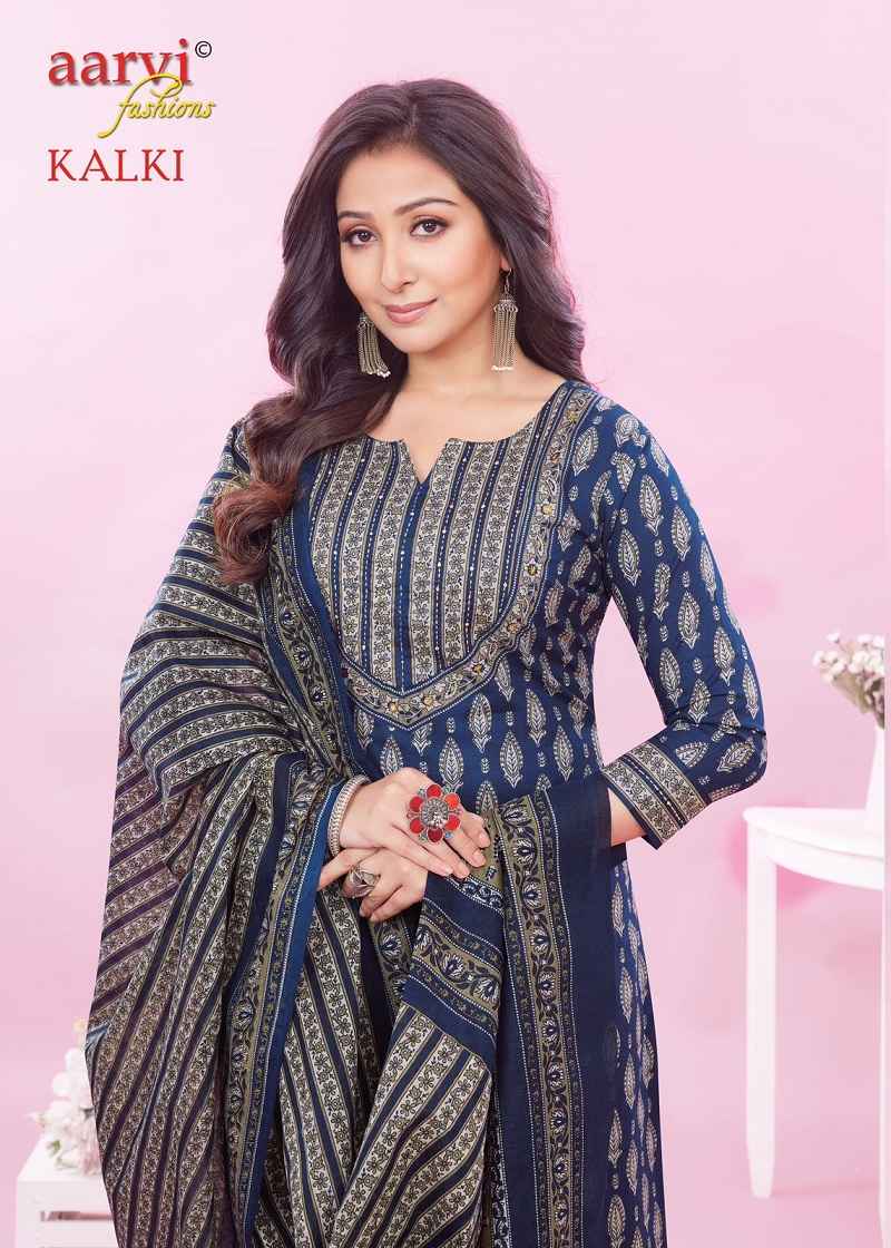 Aarvi Kalki Vol-2 Pure Cotton Readymade Suit (08 Pc Catalouge)