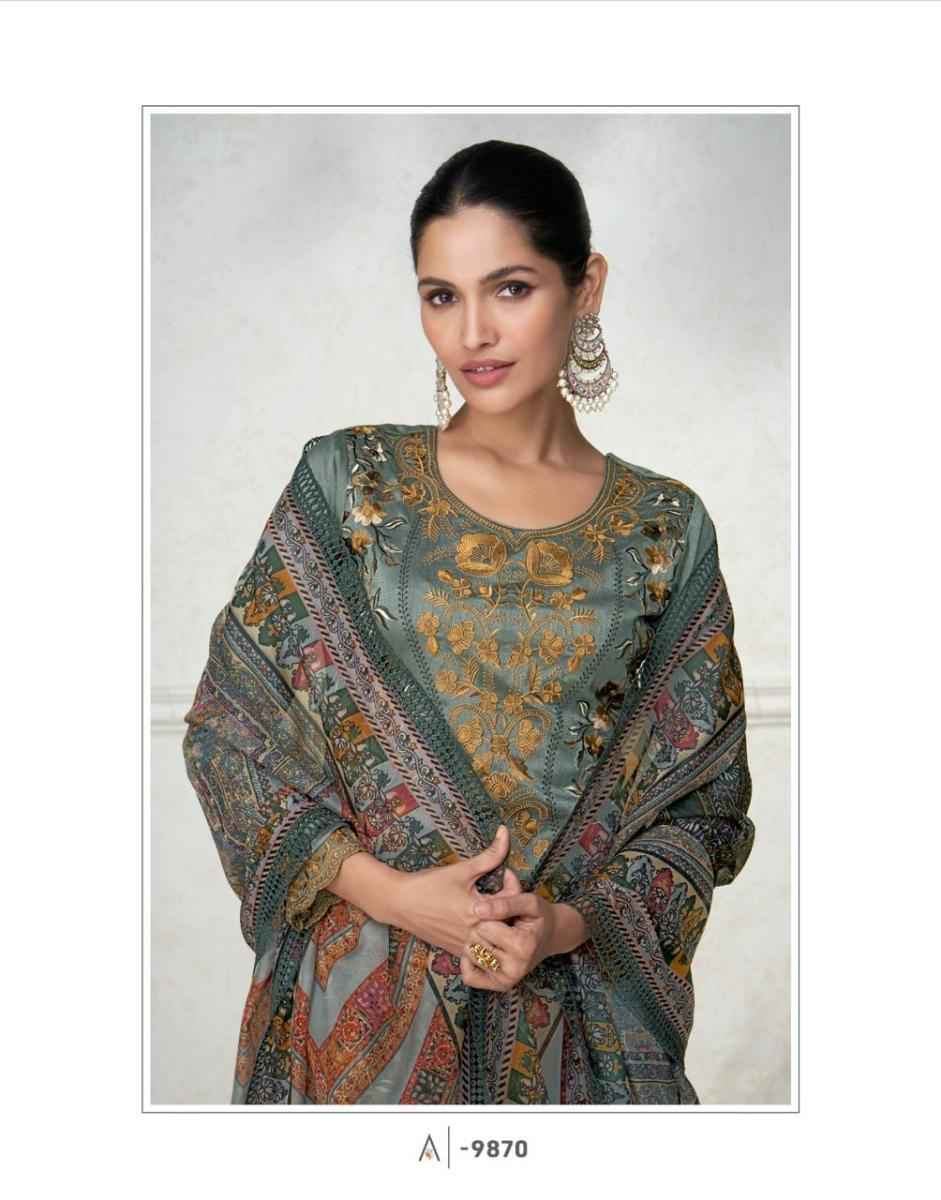 Aashirwad Creation Arsh Readymade Silk Dress 2 pcs Catalogue