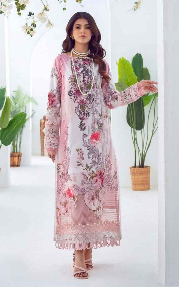 Agha Noor Luxury Lawn Collection Vol-11 Lawn Cotton Dress Material (6 pcs Cataloge)