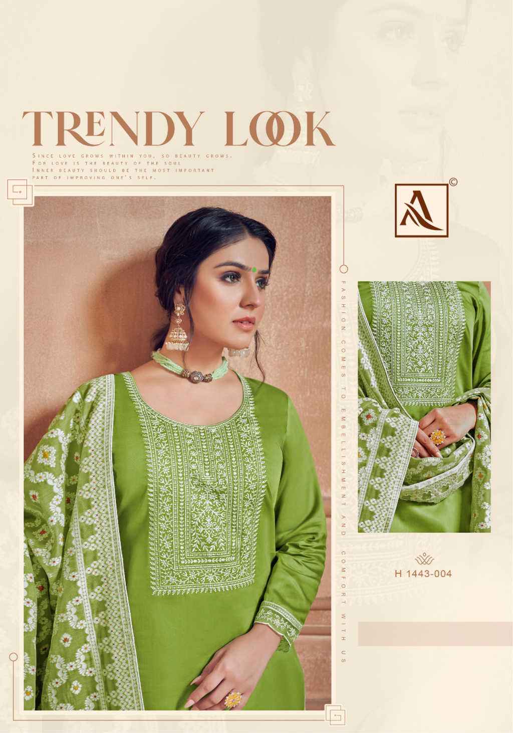 Alok Lakhnavi Touch Vol-4 Cotton Dress Material (6 Pcs Catalog)