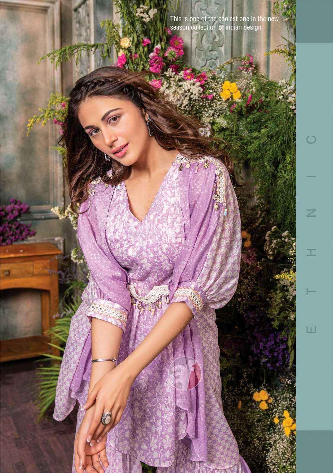 Anju Fab Cindrella Vol-3 Pure Cotton Sharara Readymade Suit (4 Pc Catalog)