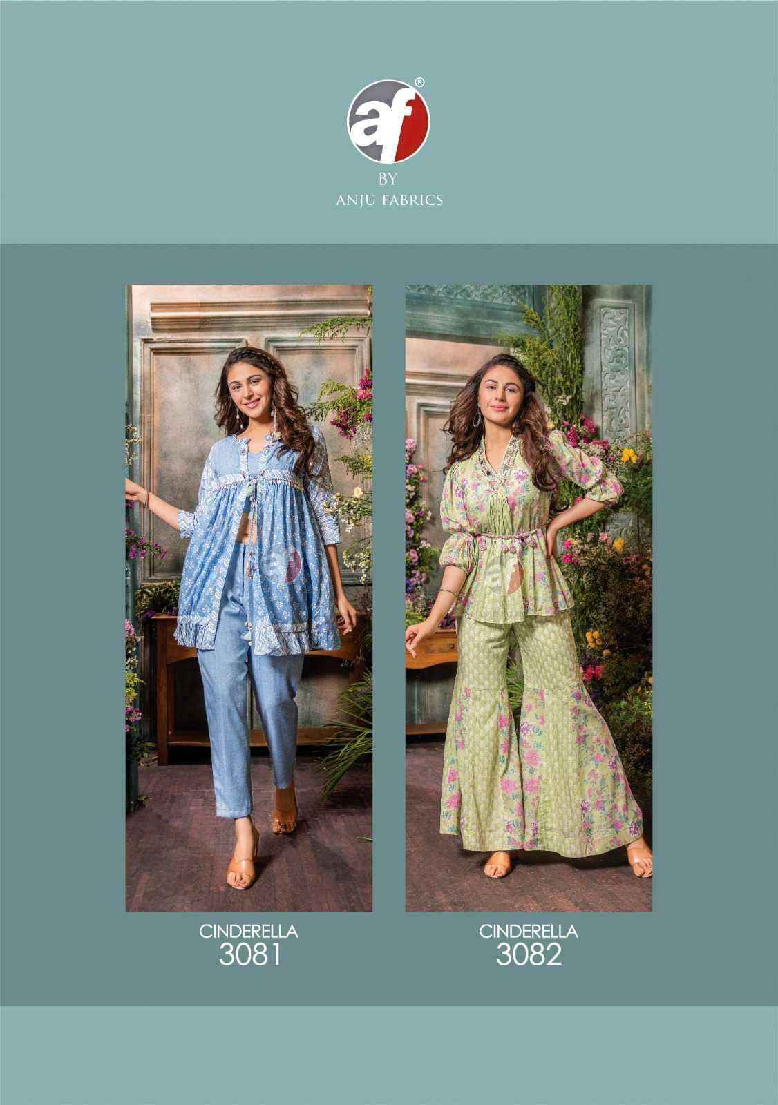 Anju Fab Cindrella Vol-3 Pure Cotton Sharara Readymade Suit (4 Pc Catalog)