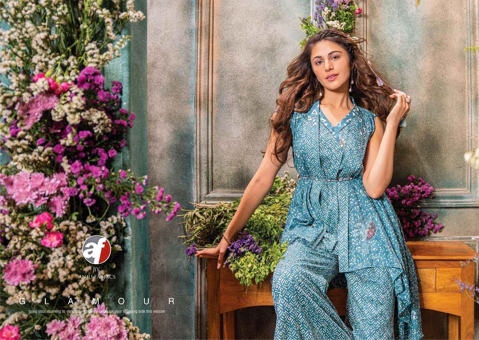 Anju Fab Cindrella Vol-3 Pure Cotton Sharara Readymade Suit (4 Pc Catalog)
