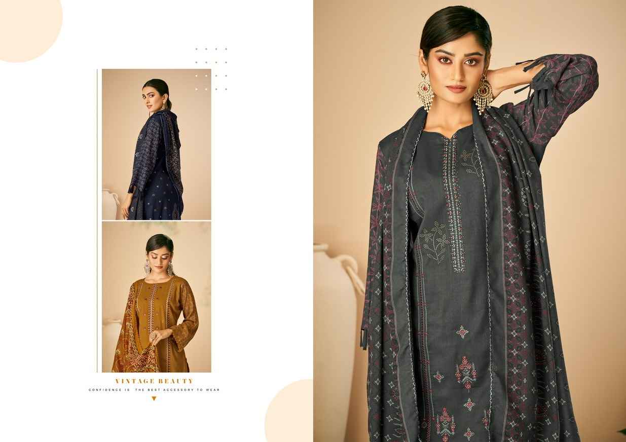 Azara Kalpu Rayon Salab Cotton Dress Material (8 Pc Catalog)