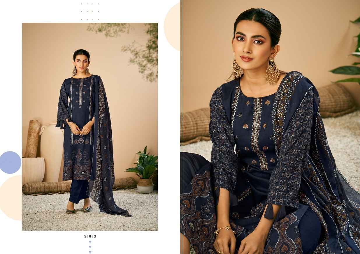 Azara Kalpu Rayon Salab Cotton Dress Material (8 Pc Catalog)