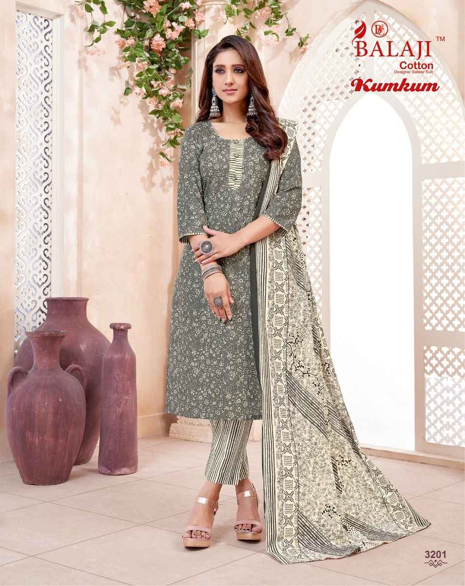 Balaji Kumkum Vol 32 Cotton Kurti Combo 20 pcs Catalogue