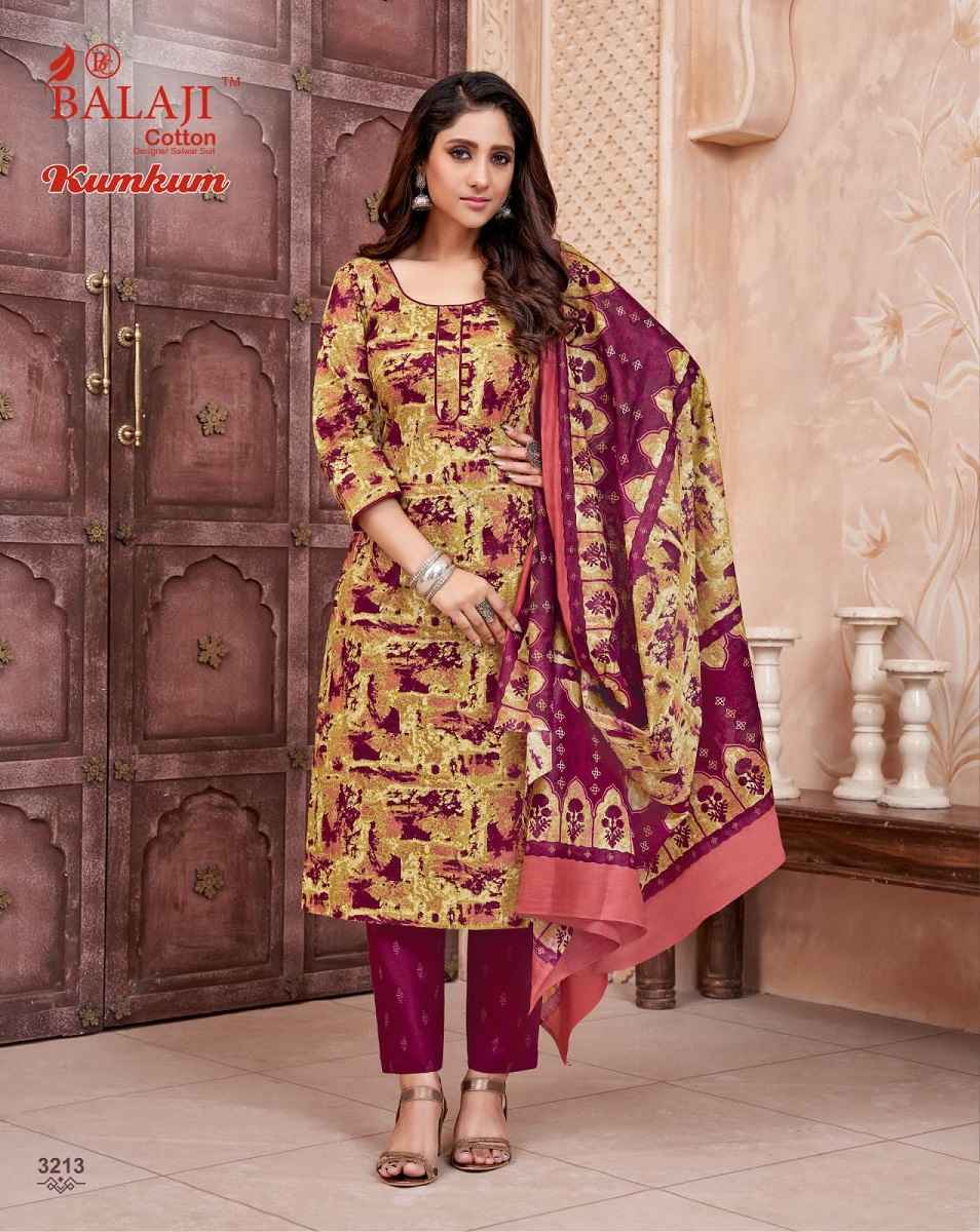 Balaji Kumkum Vol 32 Cotton Kurti Combo 20 pcs Catalogue