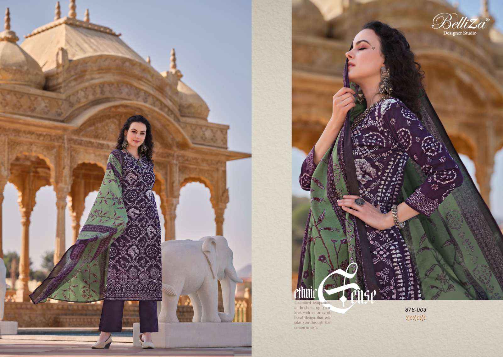 Belliza Mashuqa Cotton Dress Material 8 pcs Catalogue