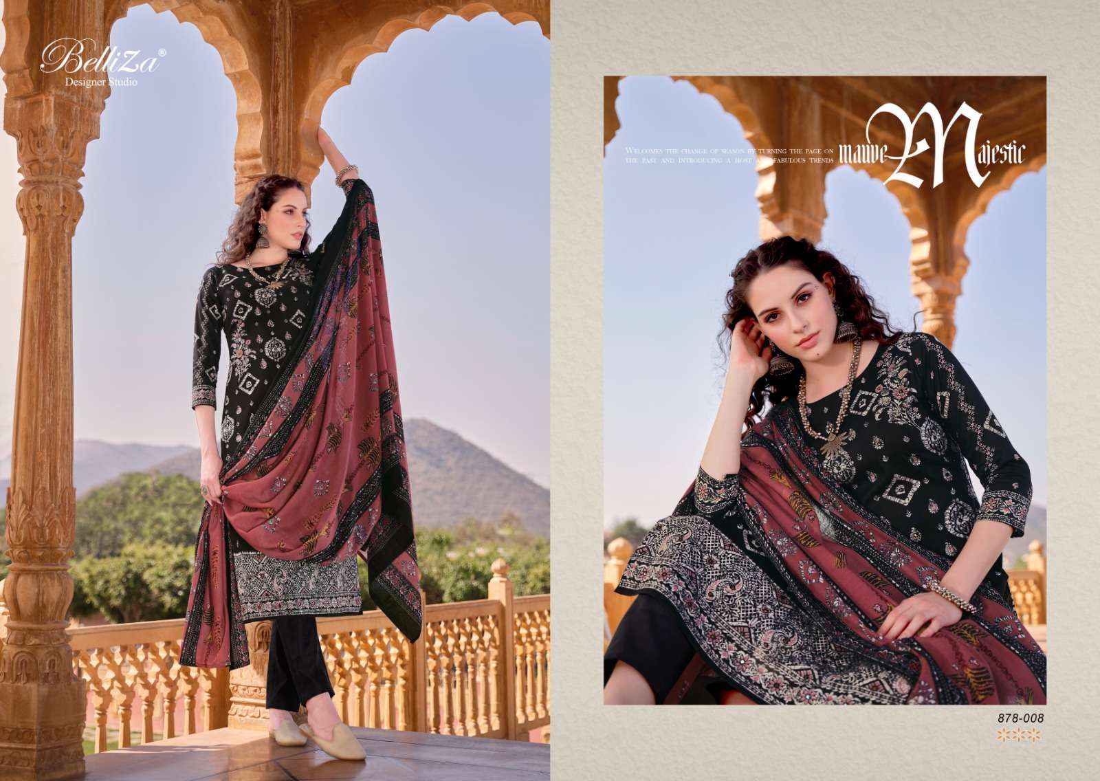 Belliza Mashuqa Cotton Dress Material 8 pcs Catalogue