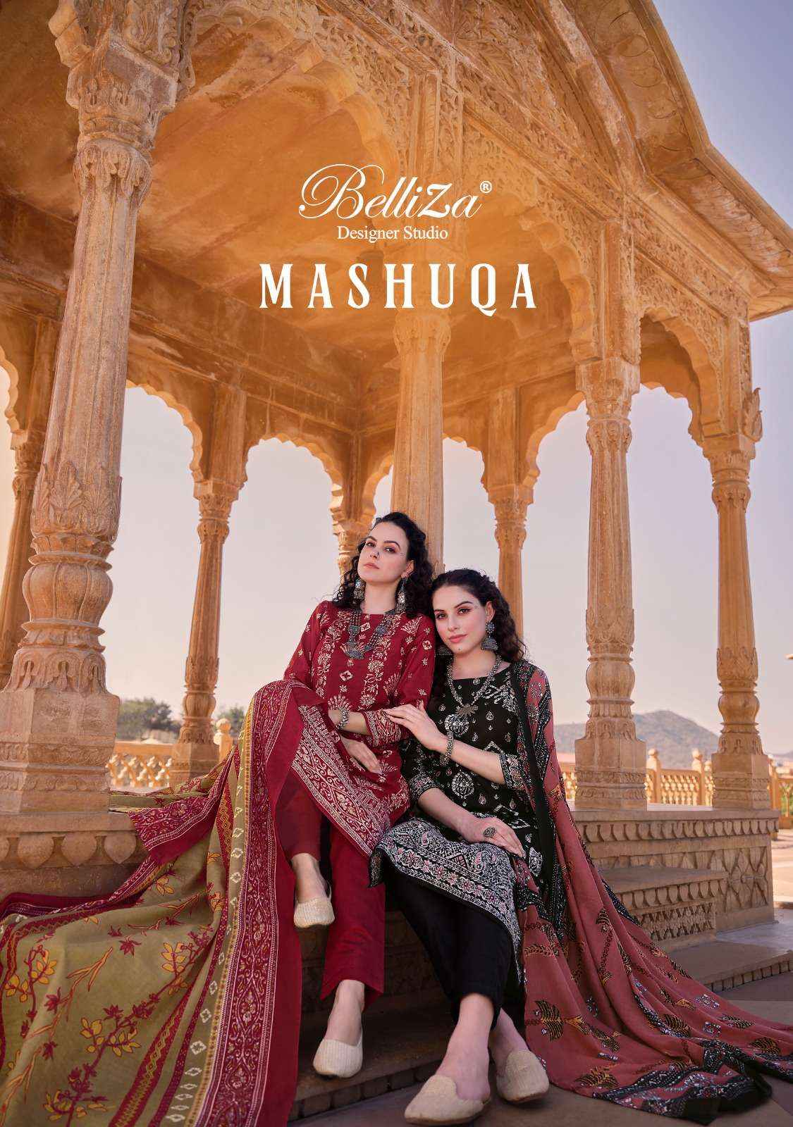 Belliza Mashuqa Cotton Dress Material 8 pcs Catalogue