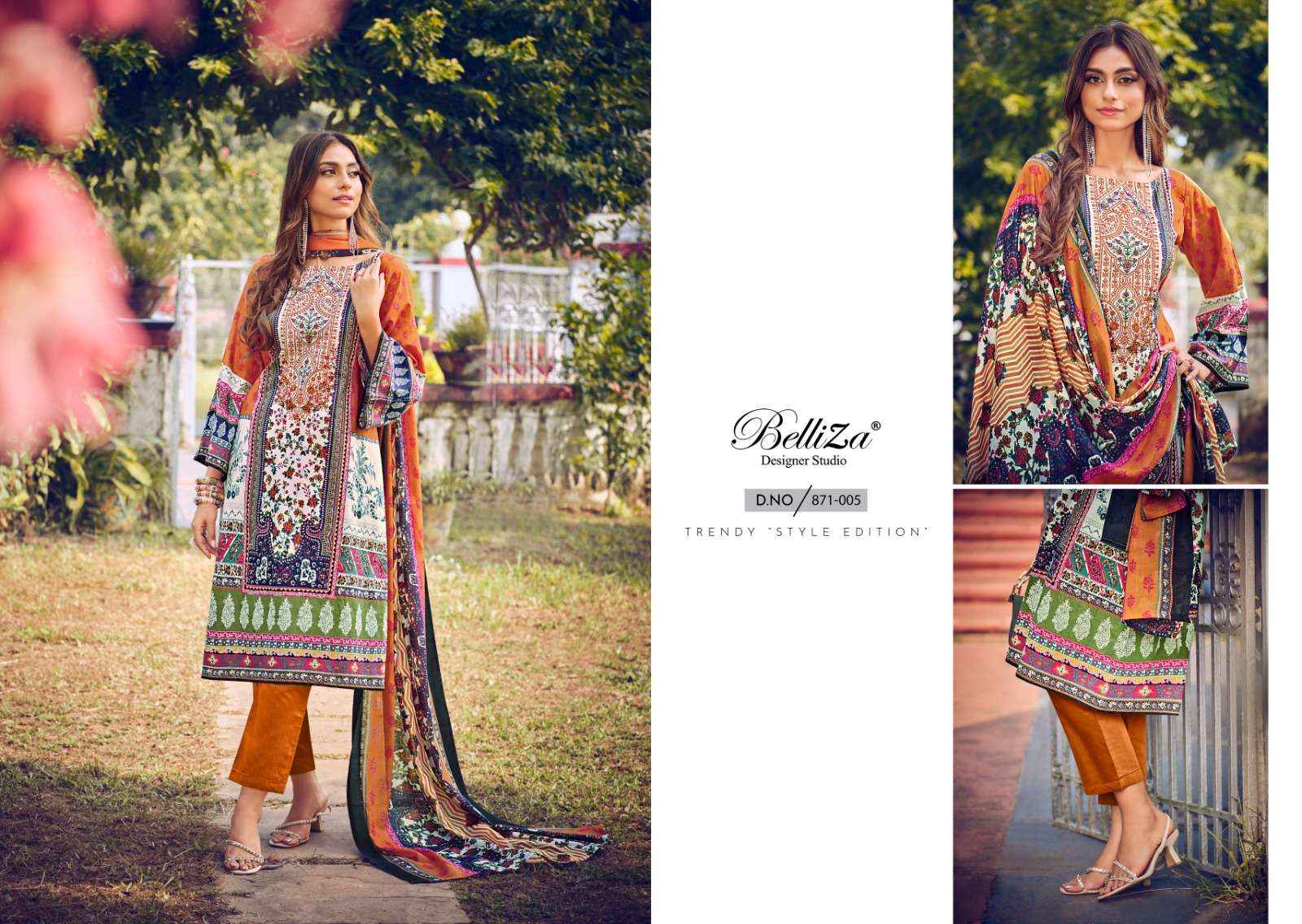 Belliza Naira Vol 30 Cotton Dress Material 10 pcs Catalogue