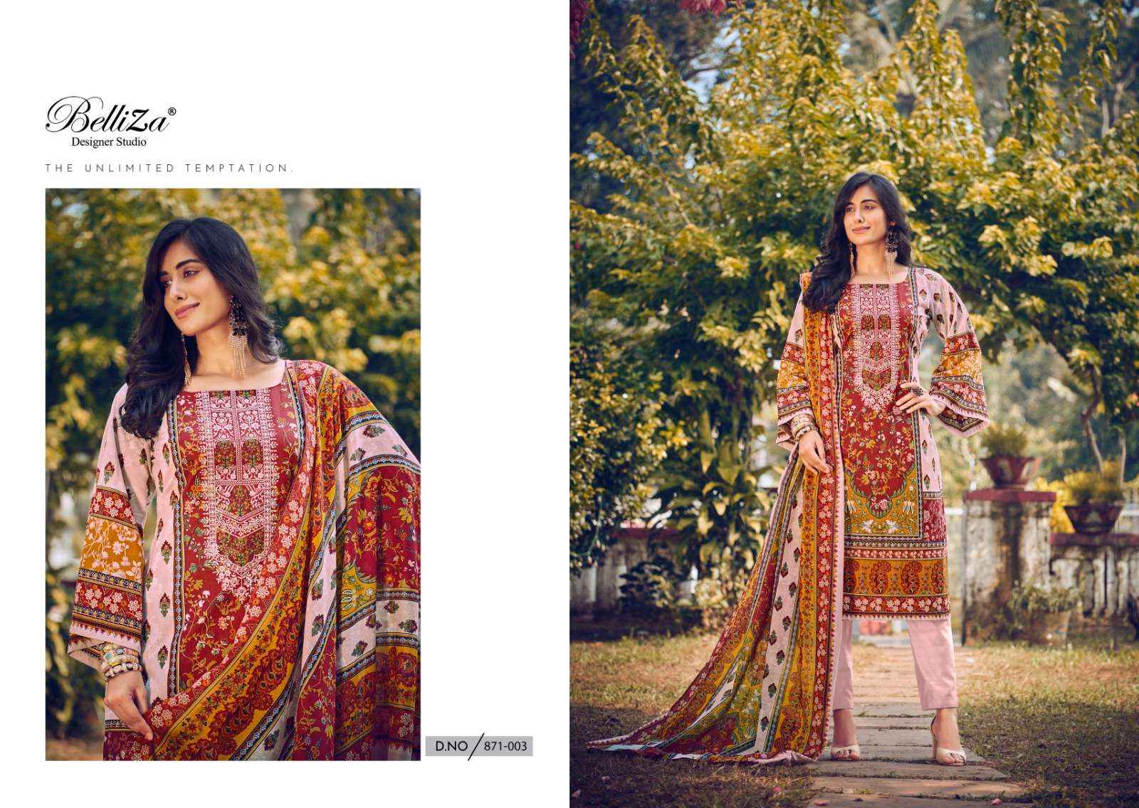 Belliza Naira Vol 30 Cotton Dress Material 10 pcs Catalogue