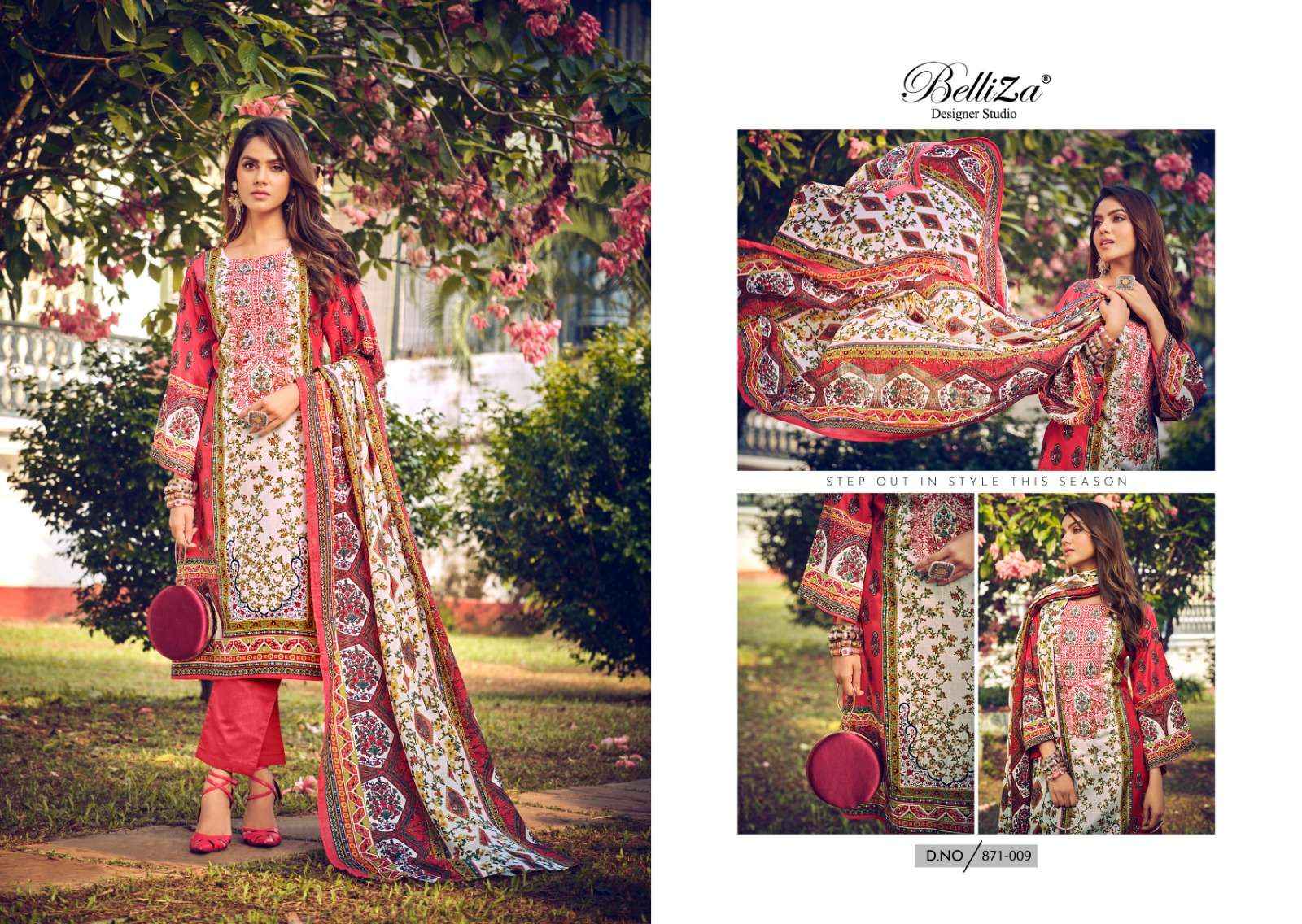 Belliza Naira Vol 30 Cotton Dress Material 10 pcs Catalogue