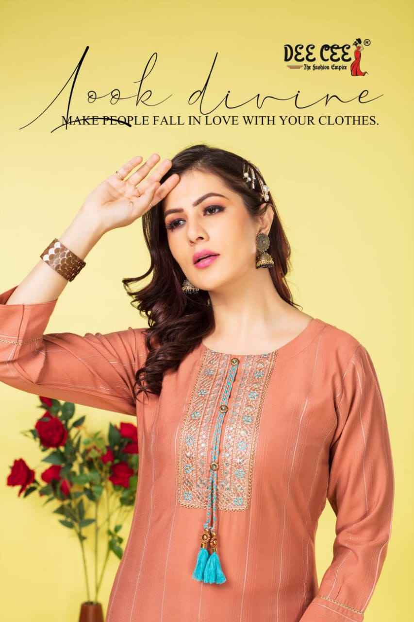 Deecee Tahmina A Line  Kurti (6 pcs Catalogue)