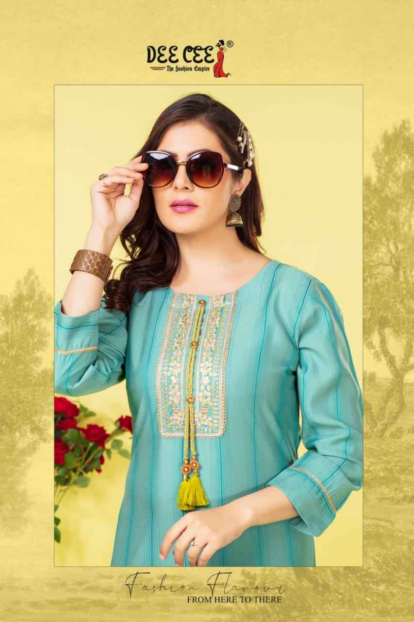 Deecee Tahmina A Line  Kurti (6 pcs Catalogue)