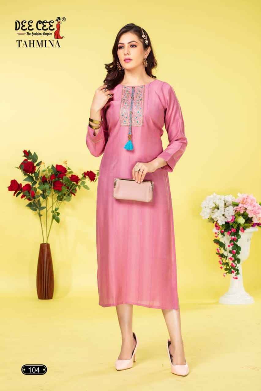 Deecee Tahmina A Line  Kurti (6 pcs Catalogue)