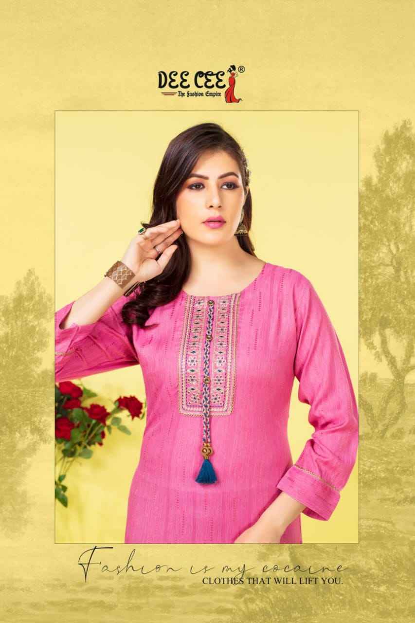 Deecee Tahmina A Line  Kurti (6 pcs Catalogue)