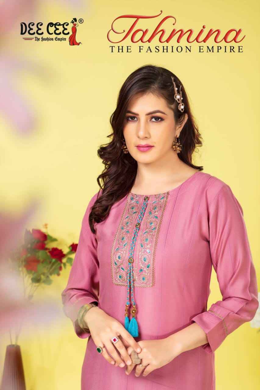 Deecee Tahmina A Line  Kurti (6 pcs Catalogue)