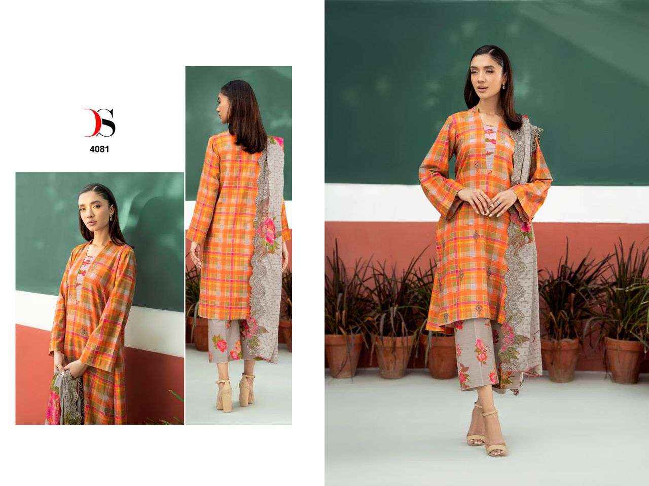 Deepsy Aniq 24 Cotton Dress Material 6 pcs Catalogue