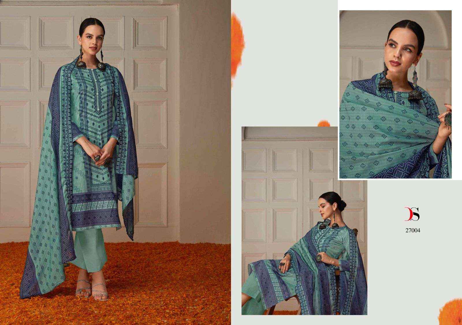 Deepsy Bin Saeed Lawn Collection Vol 6 Cotton Dress Material 8 pcs Catalogue