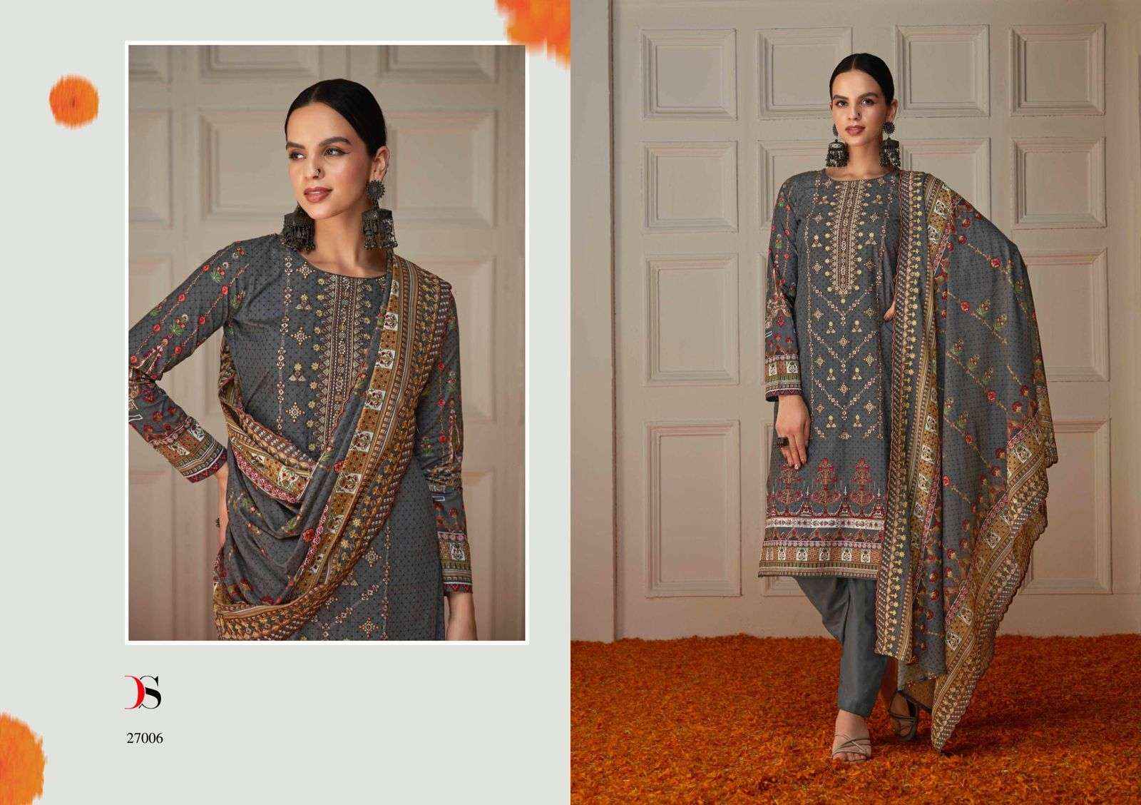 Deepsy Bin Saeed Lawn Collection Vol 6 Cotton Dress Material 8 pcs Catalogue