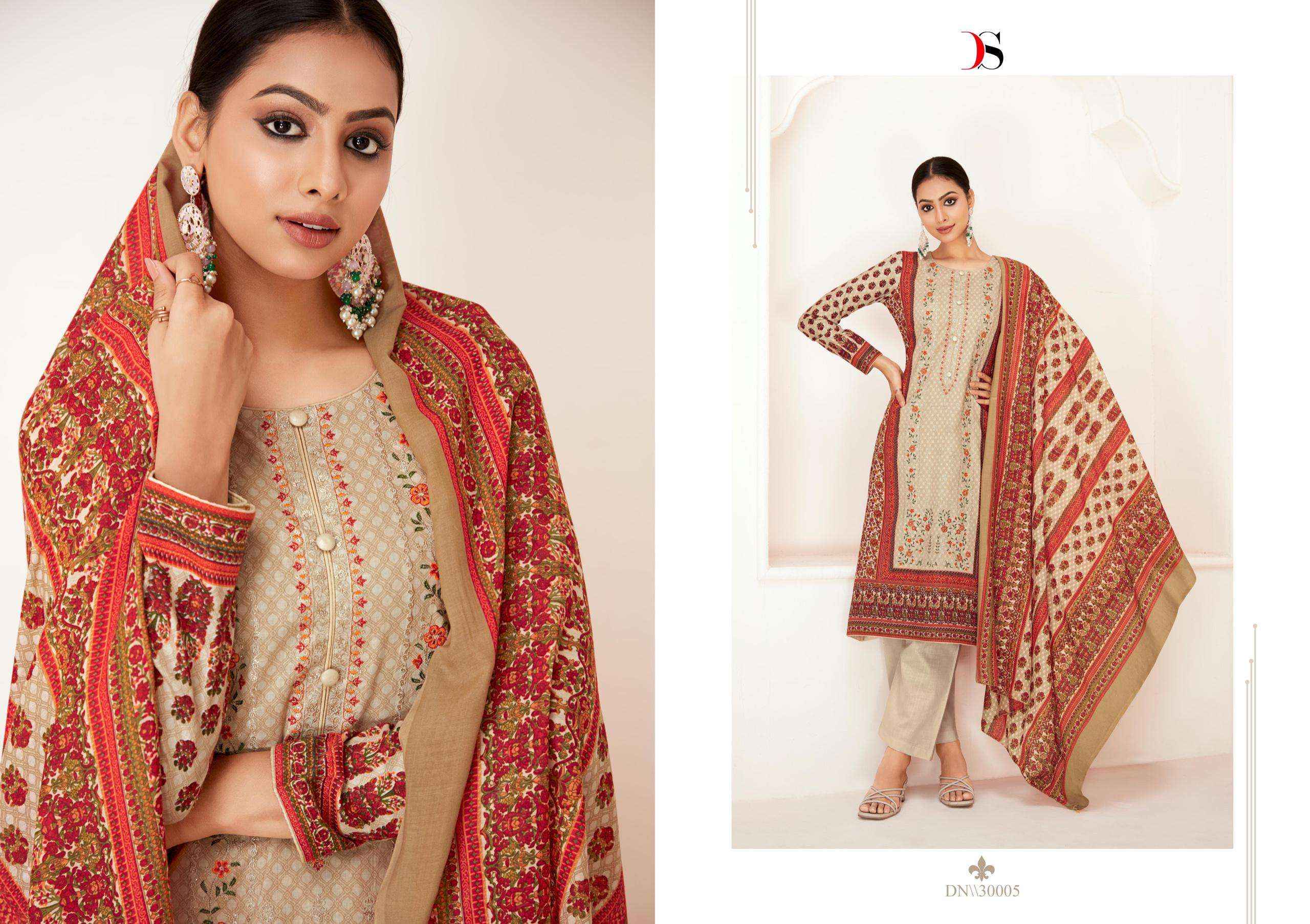 Deepsy Shazar Vol 3 Cotton Dress 6 pcs Catalogue