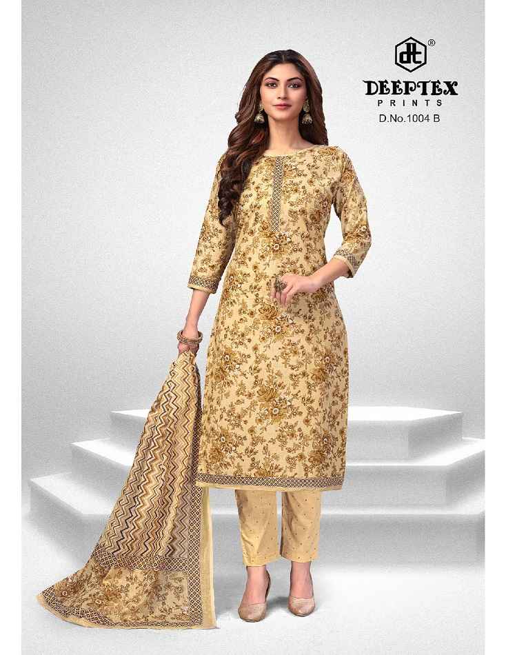 Deeptex Super Gold Vol-1 Cotton Dress Material 20 pcs Catalogue