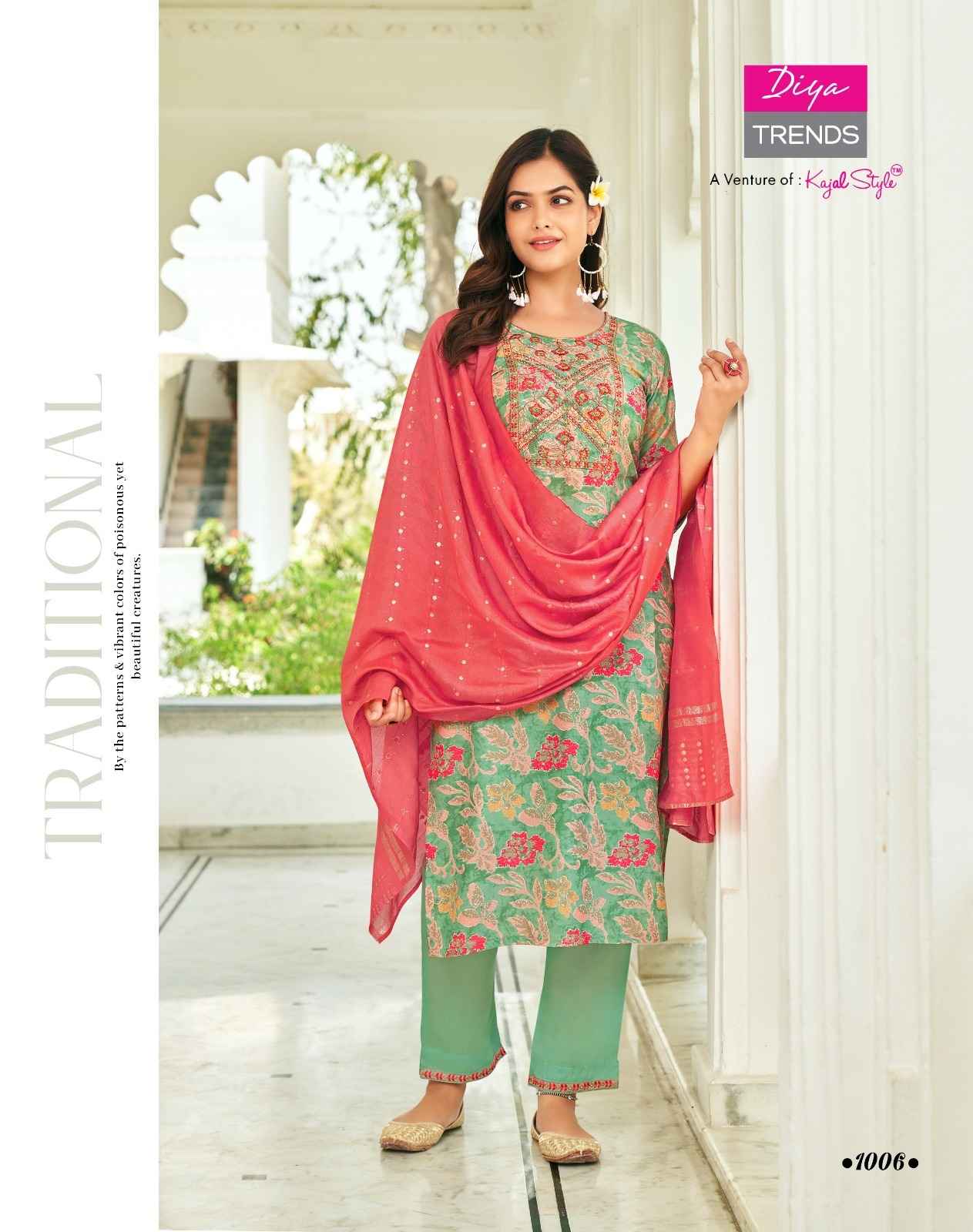 Diya Trends Sawariya Vol-1 Readymade Suit (8 Pc Catalouge)