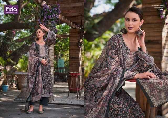 Fida Kanishk Karachi Cotton Dress Material 6 pcs Catalogue