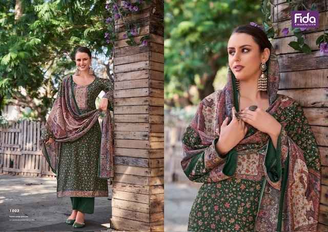 Fida Kanishk Karachi Cotton Dress Material 6 pcs Catalogue