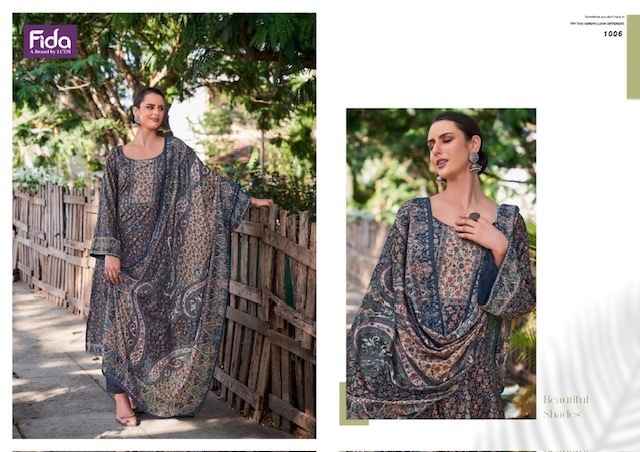 Fida Kanishk Karachi Cotton Dress Material 6 pcs Catalogue