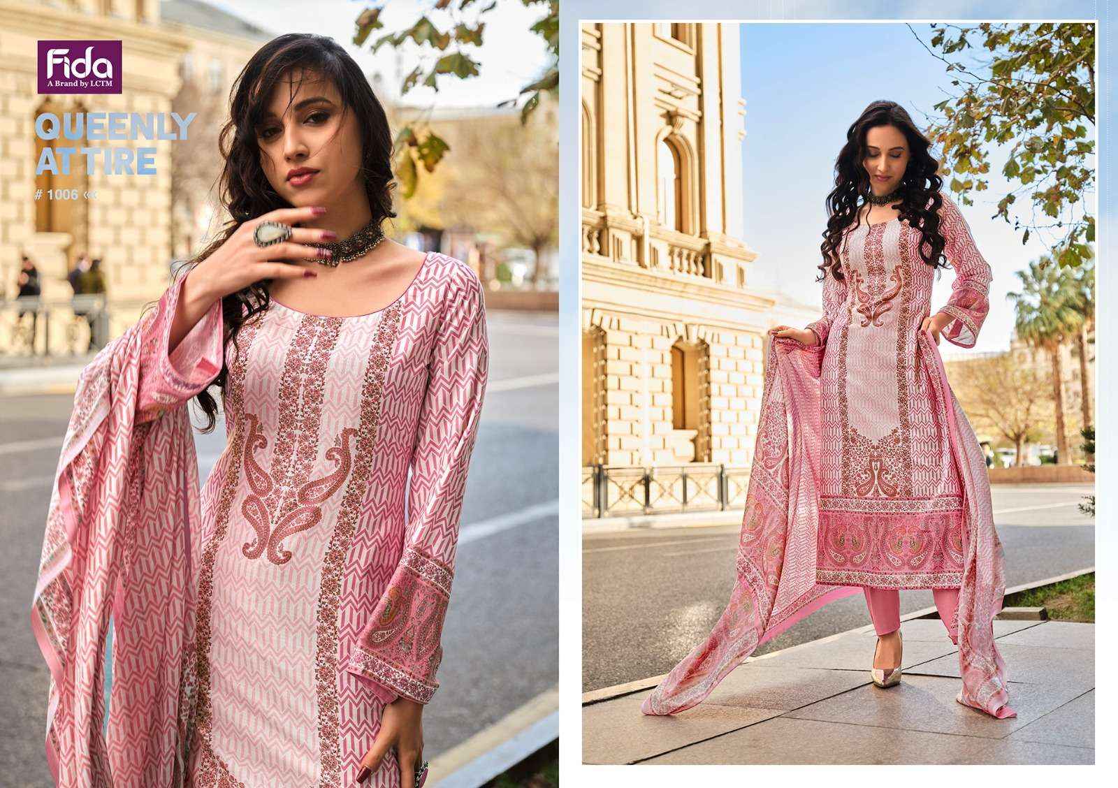 Fida Nyra Cotton Dress Material 6 pcs Catalogue
