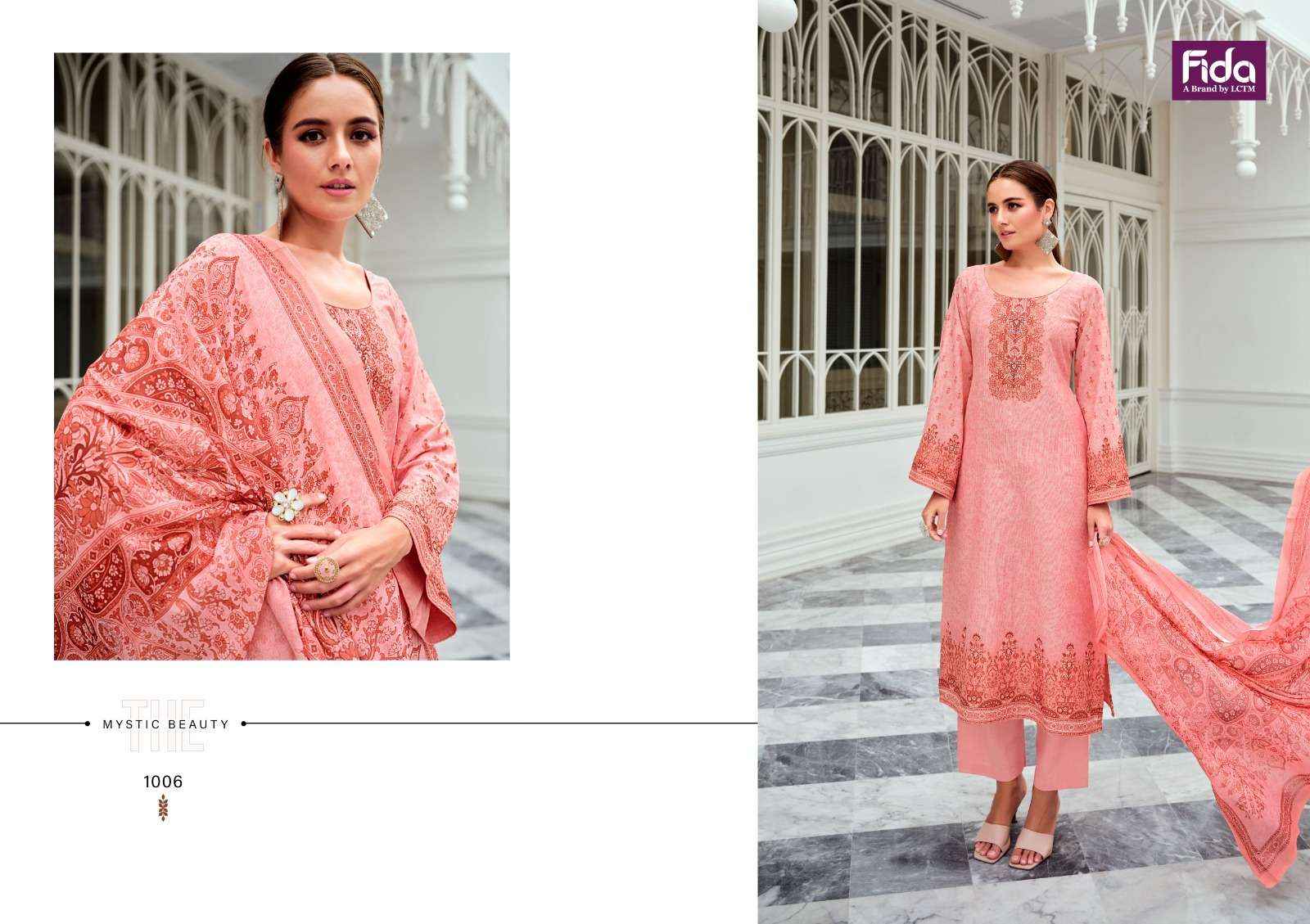Fida Posheeda Cotton Dress Material 6 pcs Catalogue
